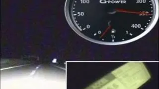 359 km/h (224 mph) G-Power Hurricane RS BMW M5 Touring GPS-verified on PerformanceBox