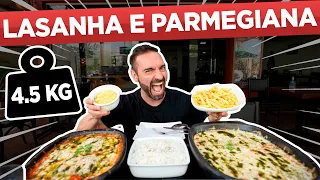 LASANHA & PARMEGIANA!! | Muito queijo & acompanhamentos [5.0 KG]