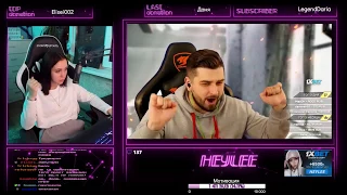 Heylee смотрит Топ Моменты с Twitch | Идеальное Завершение Стрима | Пародия на Tenderlybae