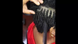 Coils, comb twists, single strand twists