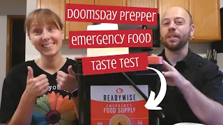 ReadyWise Emergency Food Supply Taste Test Review - Doomsday Prepper Meals