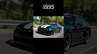 Evolution of Mustang GT(1964~2023)#short#shortviral