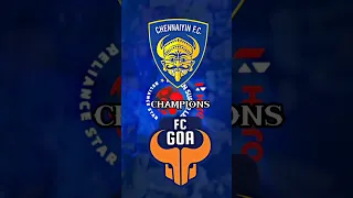 Chennaiyin fc 💙 VS FC Goa 🧡#shorts#football#isl#chennai#goa