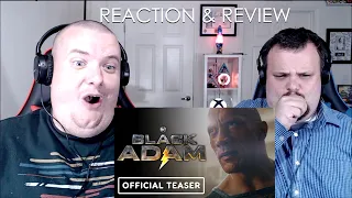 Black Adam - Comic Con Sneak Peek + Reaction & Review