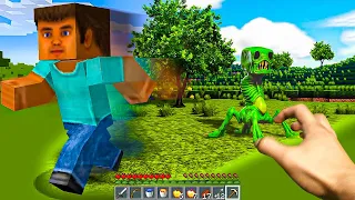 Her Çimene Bastığımda Minecraft DAHA GERÇEKÇİ OLUYOR..