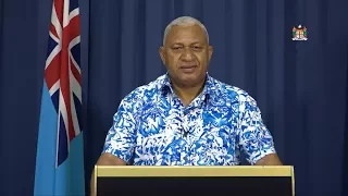 Fijian Prime Minister delivers 2018 New Year's Message