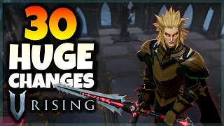 30 GREATEST Changes In V Rising 1.0 Release You Might Have Missed