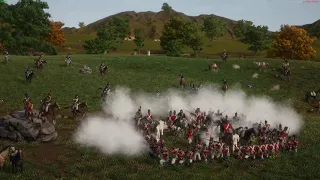 Holdfast - Cavalry charge vs. Infantry square