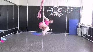 4 Елена Карасик Ролик Pole Dance Крутки