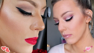 Valentine's Day Makeup Two Ways | This Is Whitney