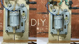 DIY Professional mini PCB Drill Machine - weekend fun