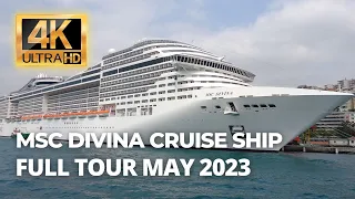 MSC Divina Cruise Ship Full Tour | May 2023