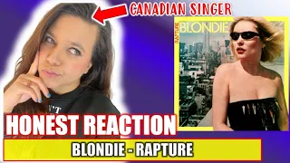 Pop Singer reacts to Blondie [FIRST TIME HEARING] Blondie Reaction - Rapture | MUSIC REACTION VIDEO