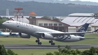 WOW! BIG Aircraft Take Offs Denpasar Bali Airport 5x B777, 11x A330, 4x B787 & B747!