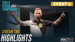 NOPPERT'S NINE-DARTER! Stream Two Highlights - Players Championship 6