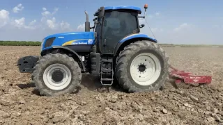 İKİ YÖNLÜ PATLATMA ÇEKİMİ NEW HOLLAND T7040