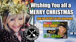 Wishing you all a very Merry Christmas & the RESULTS of the Garrett ACE 400i Giveaway