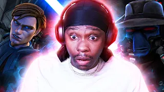 Holocron Trilogy Was INSANE! *FIRST TIME WATCHING STAR WARS* THE CLONE WARS S2 EPISODE 1-3 REACTION