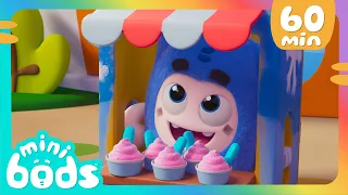 Ice Cream Meltdown | Minibods | Rob the Robot & Friends - Funny Kids TV