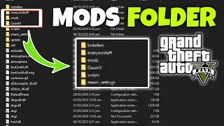 HOW TO CREATE MODS FOLDER N GTA 5 | GTA 5 MODS | URDU/HINDI | BROWN NOOB