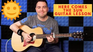 Here Comes the Sun Guitar Lesson with Tabs | The Beatles ☀️