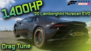 FORZA HORIZON 5 - 1400HP '20 Lamborghini Huracan EVO Drag Tune