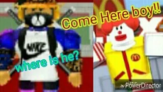 I got eaten by Ronald McDonald In (Roblox Escape McDonald's)