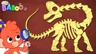 Help Baboo put together this huge Brachiosaurus skeleton! | Club Baboo |  Dinosaurs | Spinosaurus