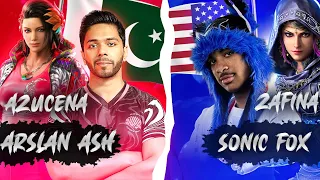 I Fought the King of Fighting Games | Arslan Ash (Azucena) VS Sonic Fox (Zafina)