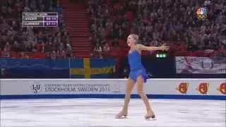 2015 Europeans - Elena Radionova FS NBC