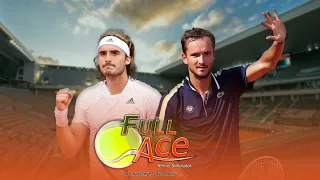 Full Ace Tennis Simulator | Tsitsipas vs. Medvedev - ROLAND GARROS