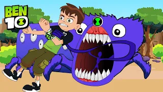 Ben 10 Huggy Wuggy Train Eater | Fanmade Transformation