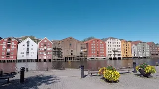 Walking Tour Trondheim - with caption