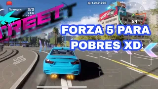 Probando el nuevo FORZA 5 para pobres en ANDROID