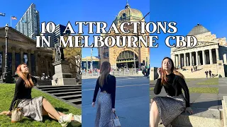 ตามเก็บแลนด์มาร์คในเมลเบิร์น CBD วันเดียวก็เที่ยวได้ 10 attractions  in Melbourne CBD