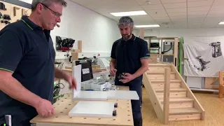 DOMINO DF 500 & DF 700 Training mit Frank und Jose (Live-Mitschnitt aus dem Festool Trainingscenter)