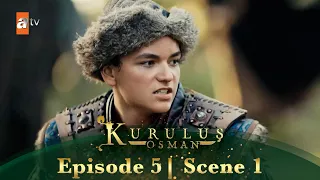 Kurulus Osman Urdu | Season 4 - Episode 5 Scene 1 | Orhan Sahab ke liye ek jaal!