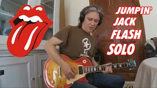 Jumping Jack Flash guitar solo - (Rolling Stones cover)