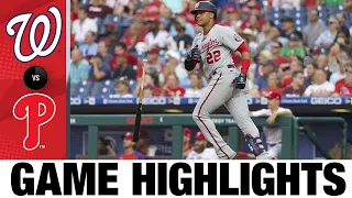 Nationals vs. Phillies Game Highlights (7/27/21) | MLB Highlights