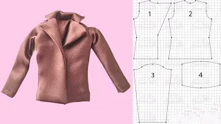 blazer for Barbie (Patterns in description)