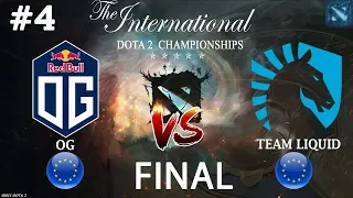 ОНИ СОВЕРШИЛИ НЕВОЗМОЖНОЕ! | OG vs Liquid #4 (BO5) FINAL The International 2019