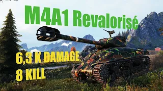 M4A1 Revalorise 8 Kills 6,3 K Damage World of Tanks