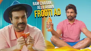 Ram Charan & Allu Arjun Frooti Ad | RRR | Mega Power Star, Icon Star | Telugu Tonic