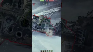 IS-7 WoT - destroys everything in its path