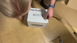 Unboxing the Mac Studio