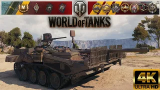 Strv 103B - Steppes map - 10 kills - 8,5k damage Kolobanov World of Tanks replay 4K