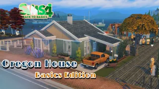 Базовый дом у  моря | Строительство Симс 4│NO CC | Back To Basics Collab | The Sims 4 Speed Build