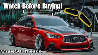 Q50 Big Mouth Intakes | Watch BEFORE Buying!