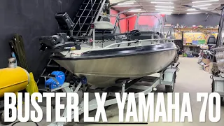 Лодка Buster Lx + Yamaha F70. Акустика Aquatic, электромотор Terrova, ротатор, Panoptix