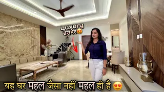 Luxurious बेसमेंट वाला महल जैसा घर सिर्फ 100 गज में & Beautiful Interior Design Work Property Jaipur